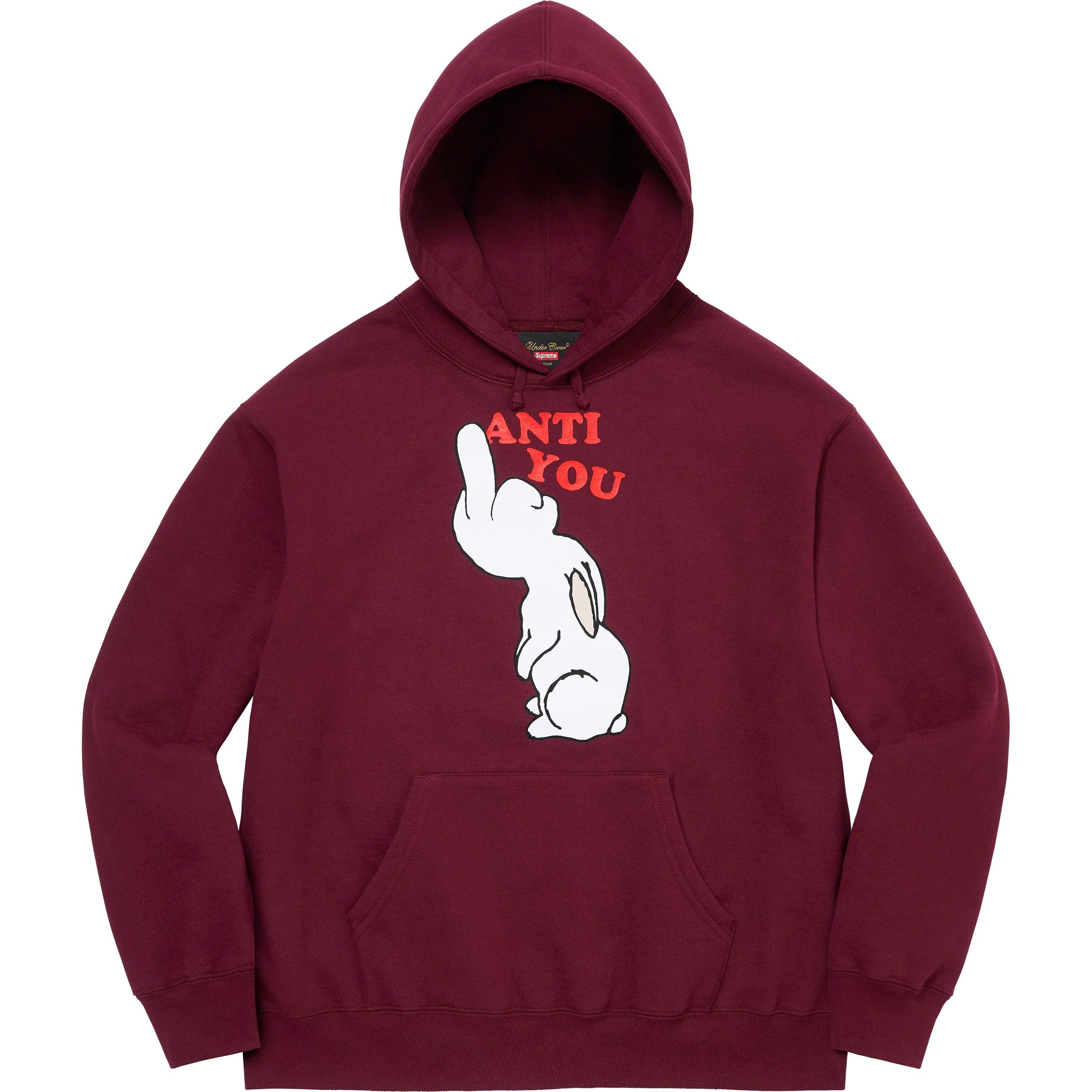 Supreme®/UNDERCOVER Anti You Hooded Sweatshirt view 5